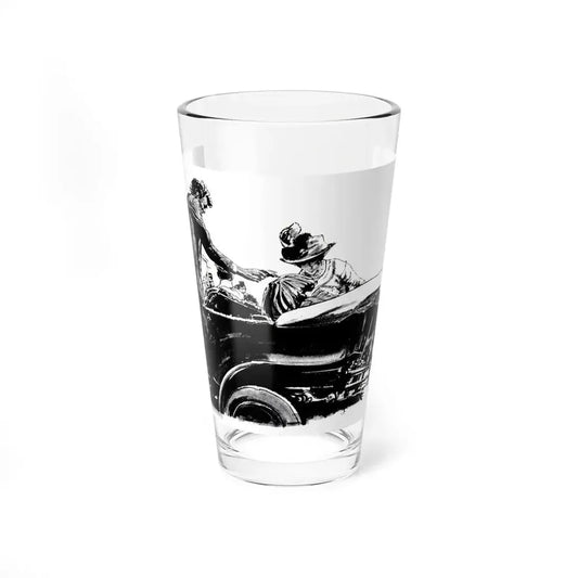 Political Murders - The Shots Heard Round the World, This Week Magazine, March 21, 1965 (Magazine Illustration) Pint Glass 16oz 16oz - Go Mug Yourself