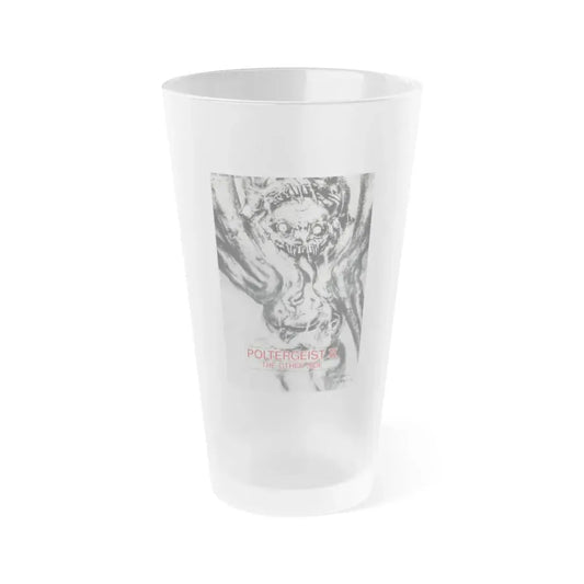 POLTERGEIST II THE OTHER SIDE 1986 Movie Poster - Frosted Pint Glass 16oz 16oz Frosted - Go Mug Yourself