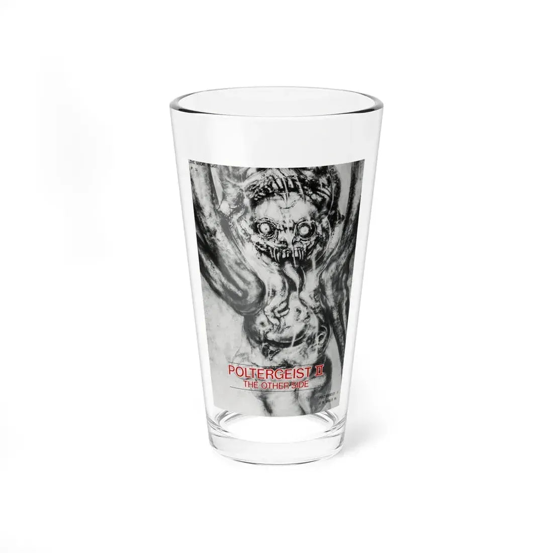 POLTERGEIST II THE OTHER SIDE 1986 Movie Poster - Pint Glass 16oz 16oz - Go Mug Yourself