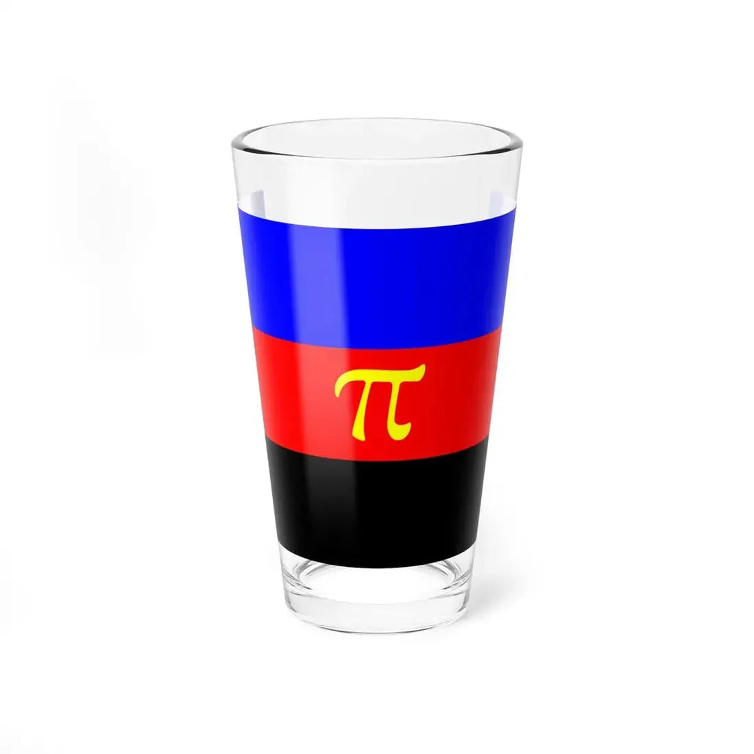 Polyamory Pride Flag - Pint Glass 16oz - Go Mug Yourself