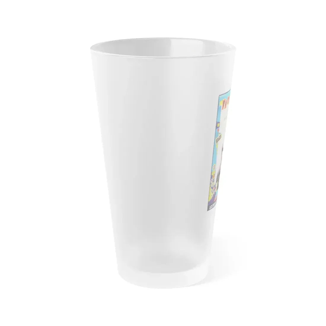 POLYESTER (FRENCH) 1981 Movie Poster - Frosted Pint Glass 16oz - Go Mug Yourself