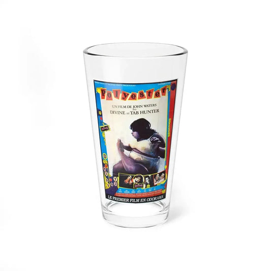 POLYESTER (FRENCH) 1981 Movie Poster - Pint Glass 16oz 16oz - Go Mug Yourself