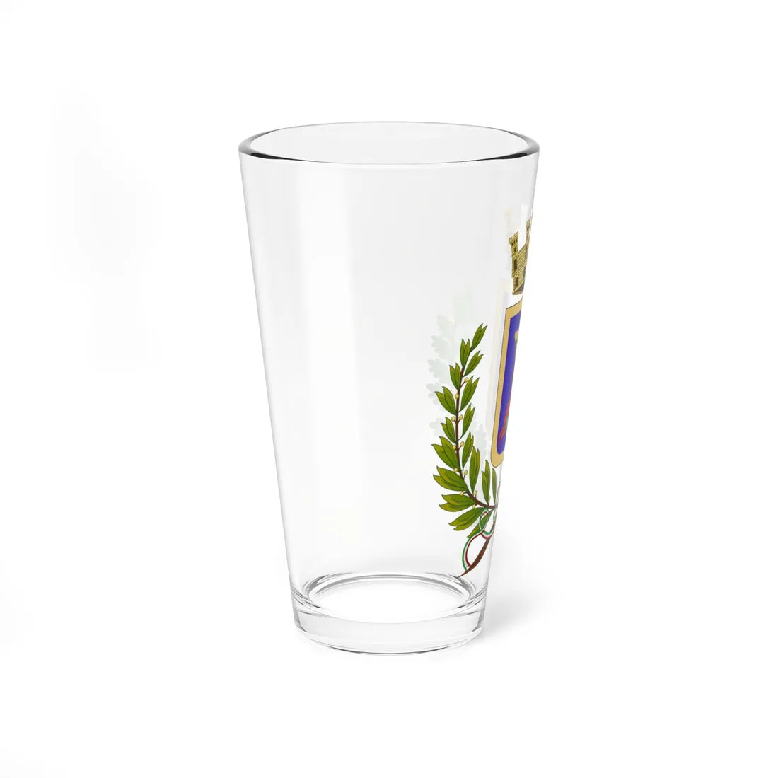 Pomezia-Stemma (Italy) (Coat of Arms) Pint Glass 16oz - Go Mug Yourself