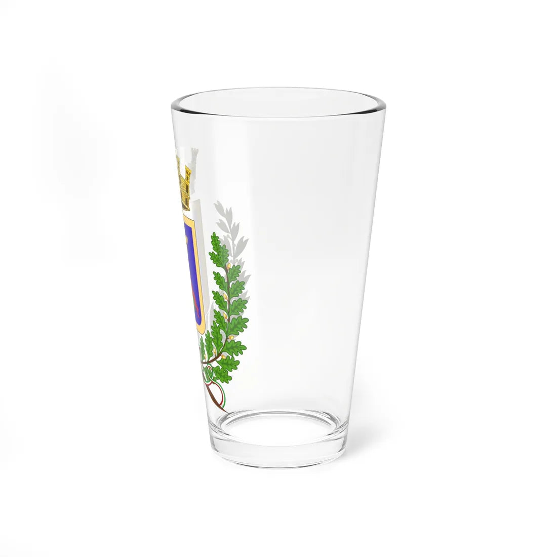 Pomezia-Stemma (Italy) (Coat of Arms) Pint Glass 16oz - Go Mug Yourself