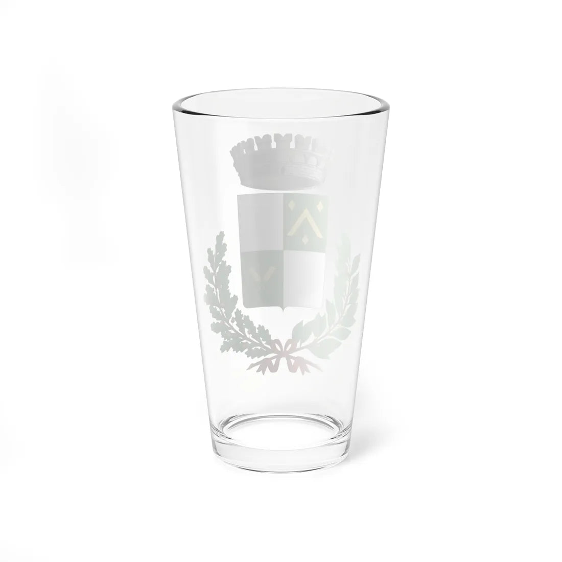 Ponso-Stemma (Italy) (Coat of Arms) Pint Glass 16oz - Go Mug Yourself