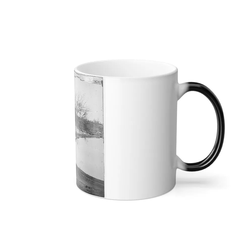 Pontoon Bridge Across the James River (U.S. Civil War) Color Changing Coffee Mug 11oz-Go Mug Yourself