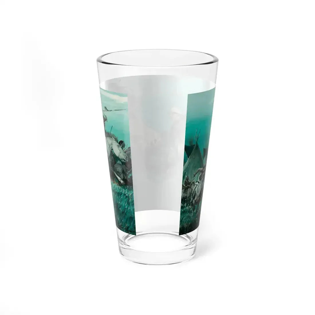 Pony Soldier (Magazine Illustration) Pint Glass 16oz - Go Mug Yourself