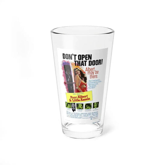 POOR ALBERT AND LITTLE ANNIE (I DISMEMBER MAMA) 1972 Movie Poster - Pint Glass 16oz 16oz - Go Mug Yourself