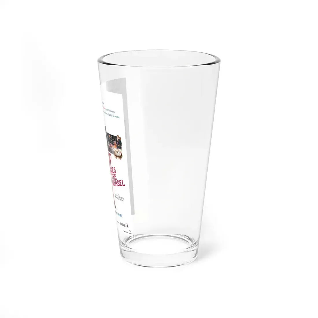 POP GOES THE WEASEL 1975 Movie Poster - Pint Glass 16oz - Go Mug Yourself