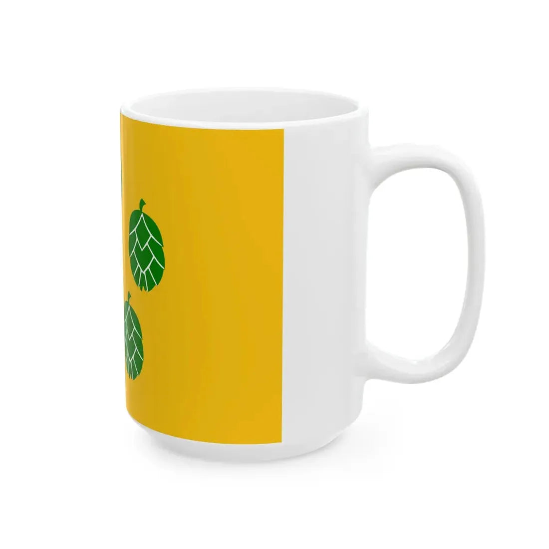 Poperinge vlag (Belgium) White Coffee Mug - Go Mug Yourself