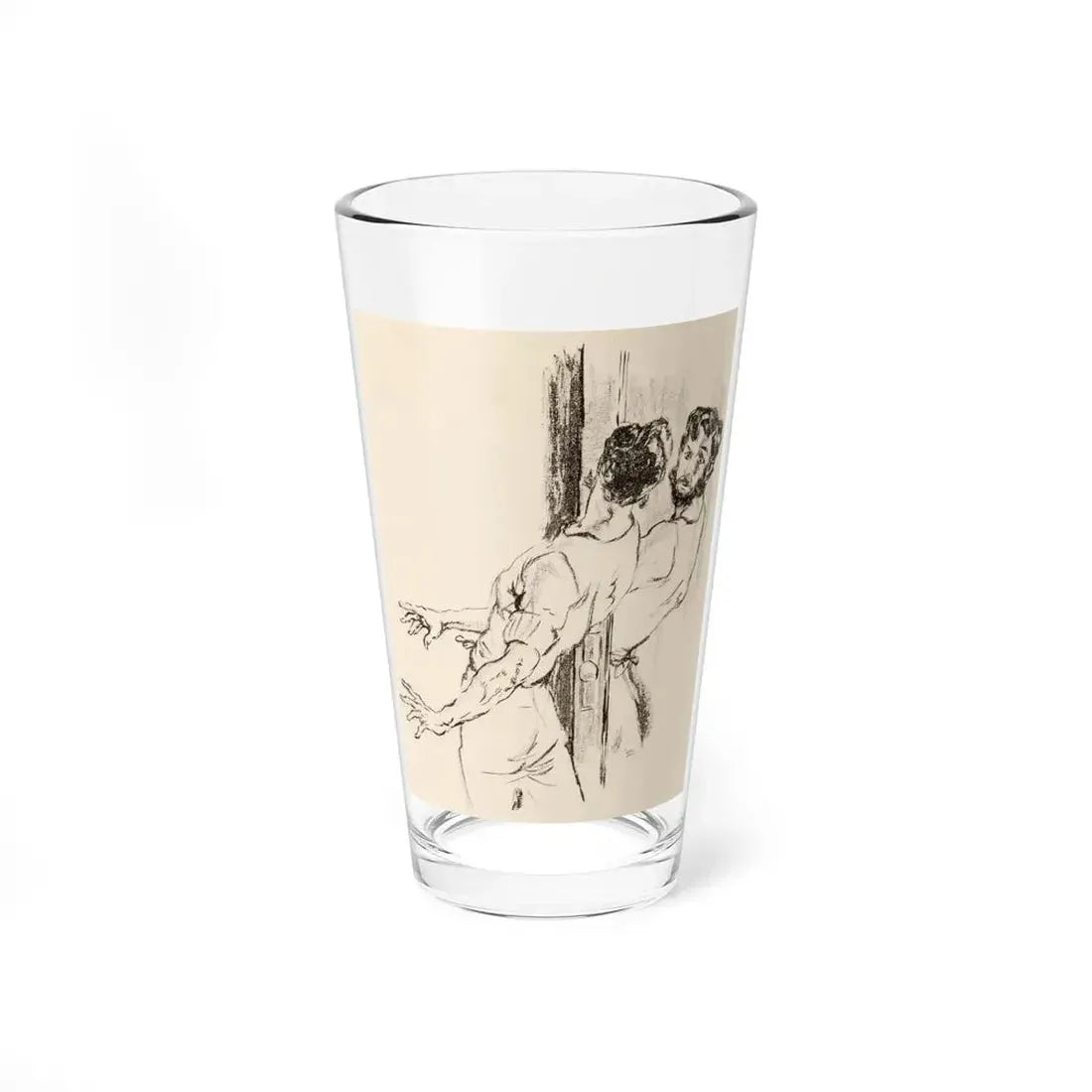 Poppy Island, Blue Book Magazine Illustration (Magazine Illustration) Pint Glass 16oz 16oz - Go Mug Yourself