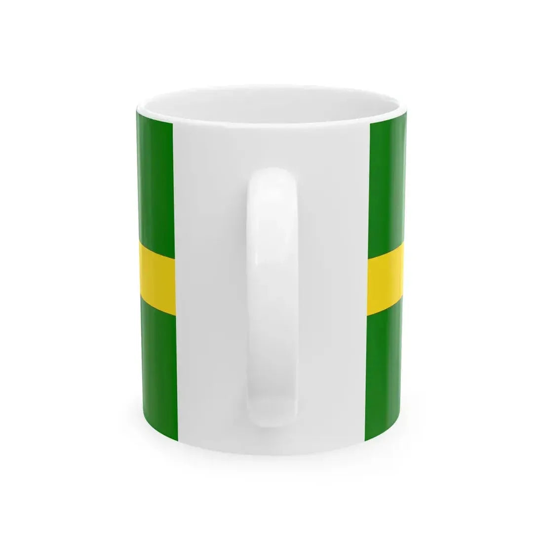 Porirua flag 1978-1989 (New Zealand) White Coffee Mug - Go Mug Yourself