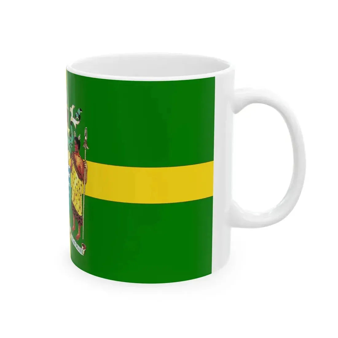 Porirua flag 1978-1989 (New Zealand) White Coffee Mug - Go Mug Yourself
