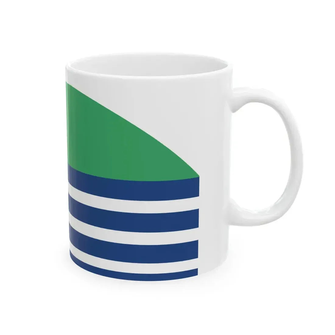Porirua flag (New Zealand) White Coffee Mug - Go Mug Yourself