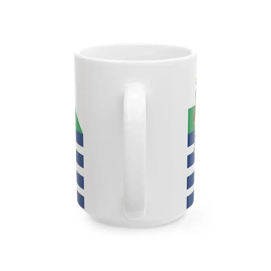 Porirua flag (New Zealand) White Coffee Mug - Go Mug Yourself