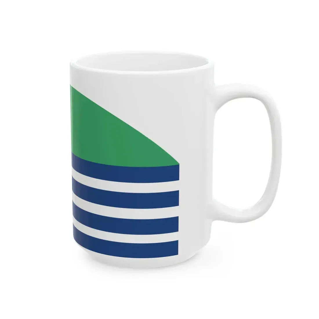 Porirua flag (New Zealand) White Coffee Mug - Go Mug Yourself