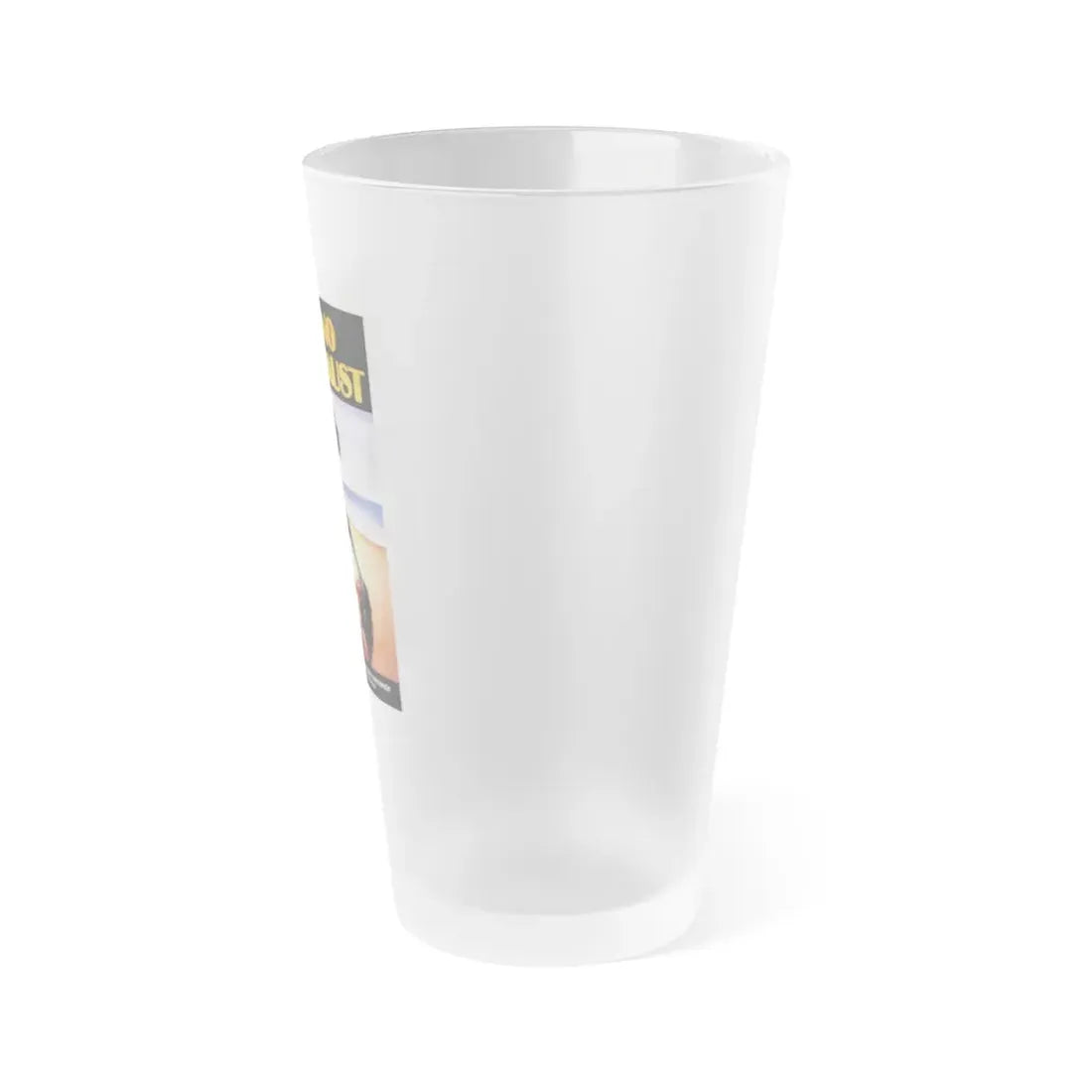 PORNO HOLOCAUST 1981 Movie Poster - Frosted Pint Glass 16oz - Go Mug Yourself