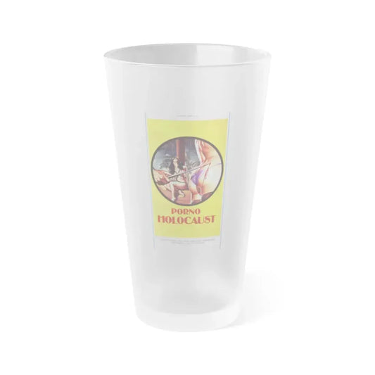 PORNO HOLOCAUST (2) 1981 Movie Poster - Frosted Pint Glass 16oz 16oz Frosted - Go Mug Yourself