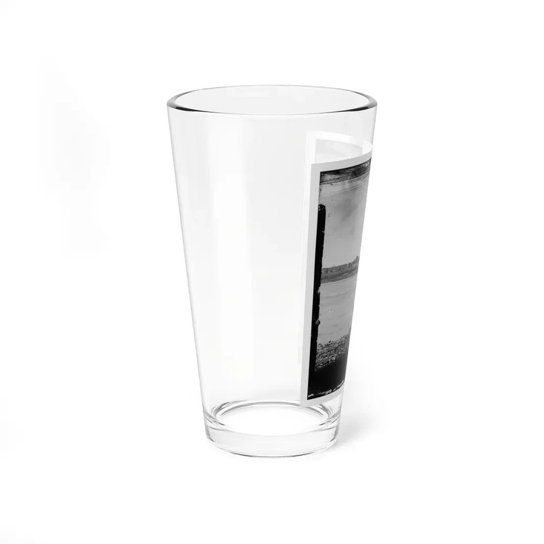Port Royal Island, S.C. Coosaw Ferry; Battleground Of January 1, 1862, In The Distance (U.S. Civil War) Pint Glass 16oz - Go Mug Yourself