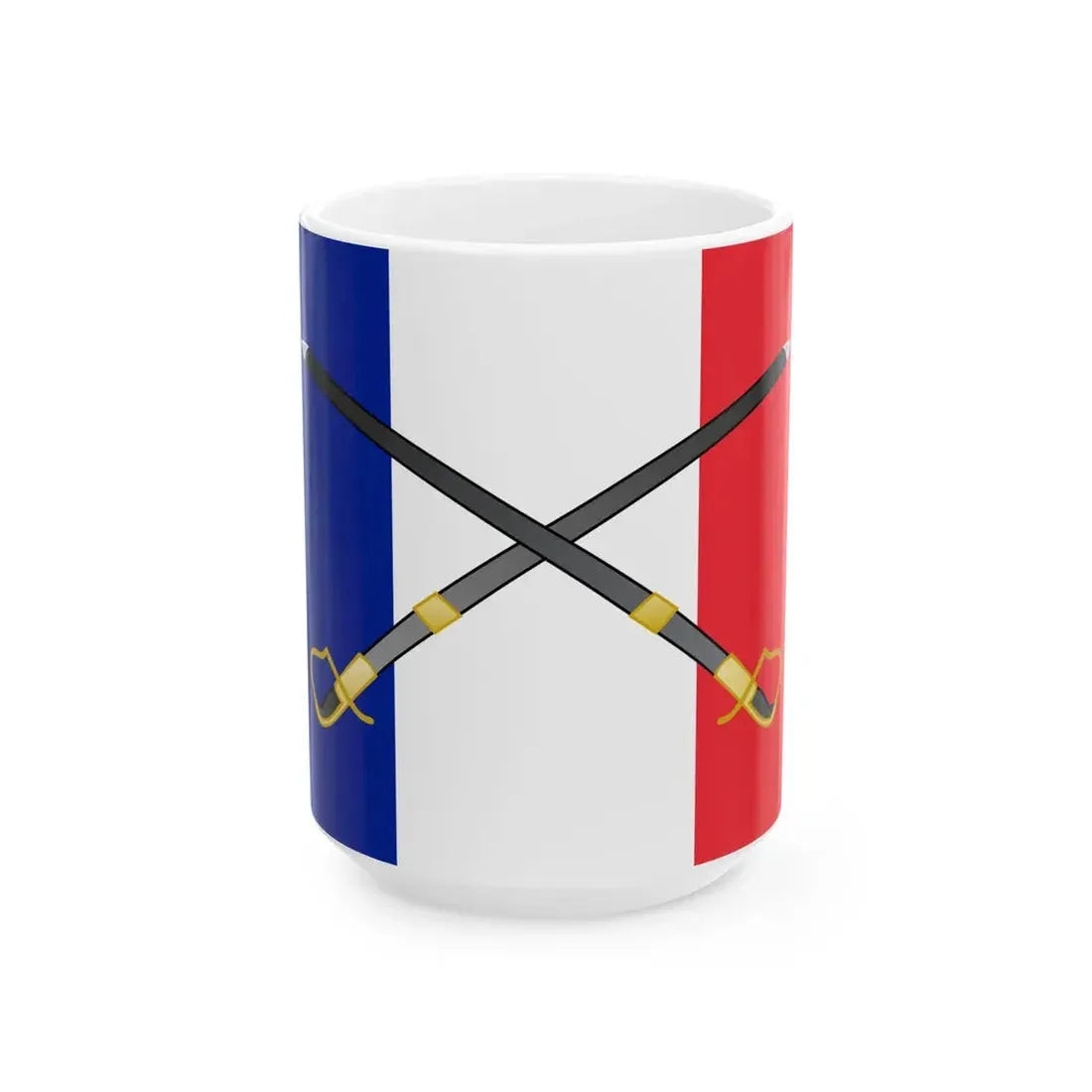 Portail Armee francaise vectorise (France) White Coffee Mug 15oz - Go Mug Yourself