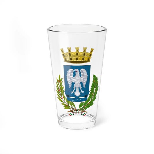 Portici-Stemma (Italy) (Coat of Arms) Pint Glass 16oz 16oz - Go Mug Yourself