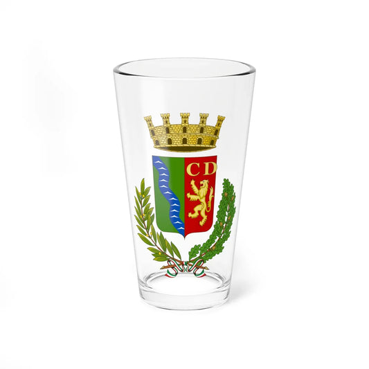 Porto Viro-Stemma (Italy) (Coat of Arms) Pint Glass 16oz 16oz - Go Mug Yourself