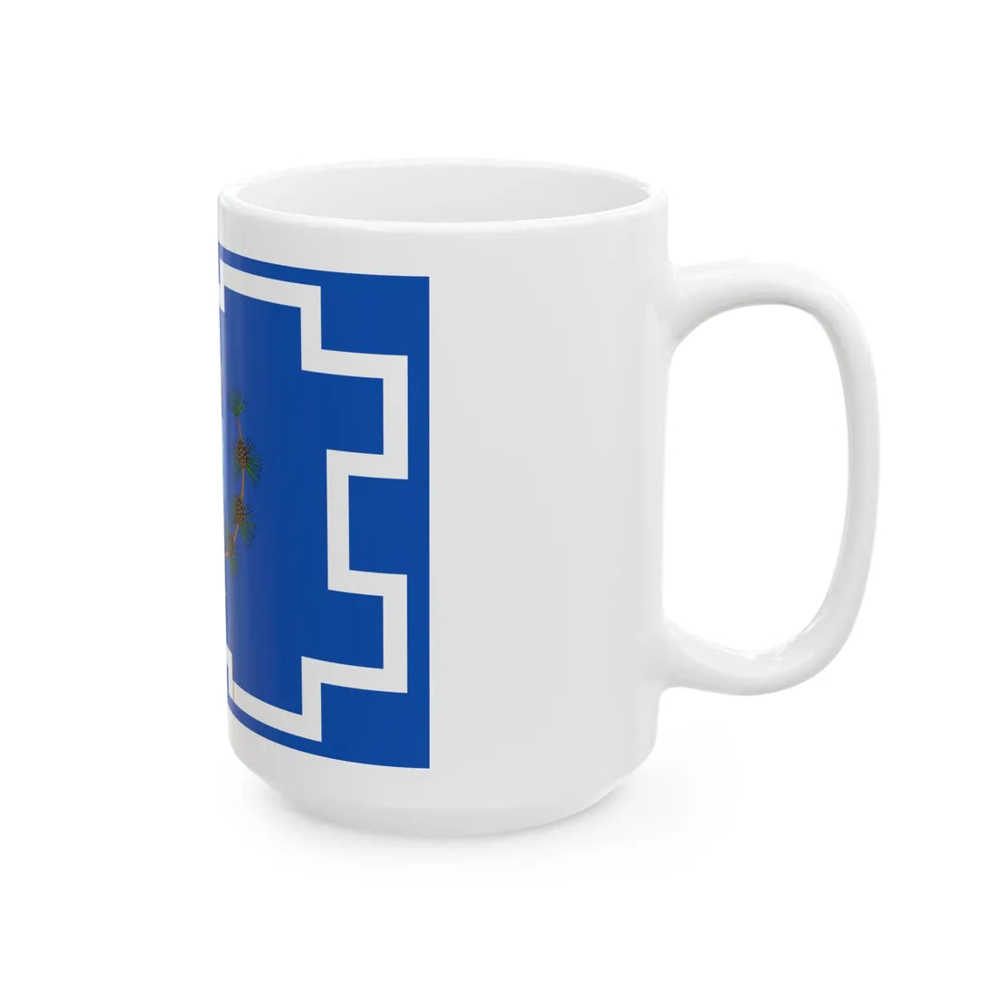 Portofino-Bandiera (Italy) White Coffee Mug - Go Mug Yourself