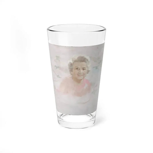Portrait Illustration (Magazine Illustration) Pint Glass 16oz 16oz - Go Mug Yourself
