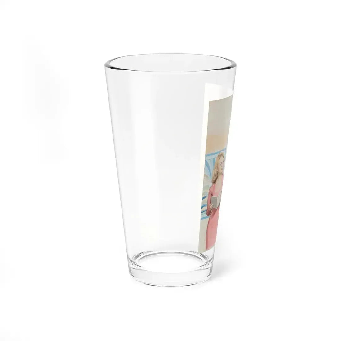 Portrait in Crime, Nancy Drew Files, paperback cover, 1990 - Pint Glass 16oz - Go Mug Yourself
