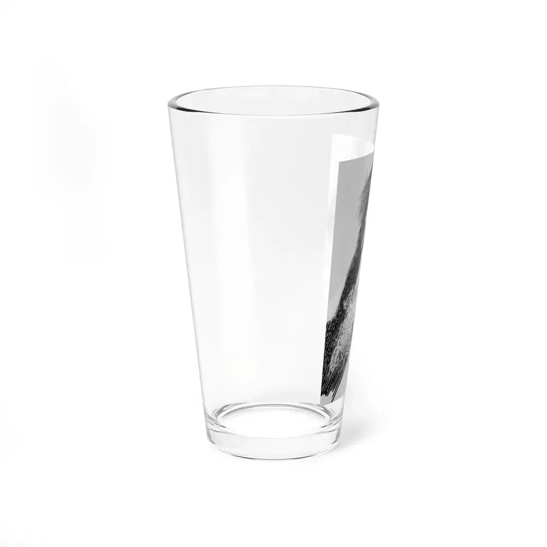 Portrait (Magazine Illustration) Pint Glass 16oz - Go Mug Yourself