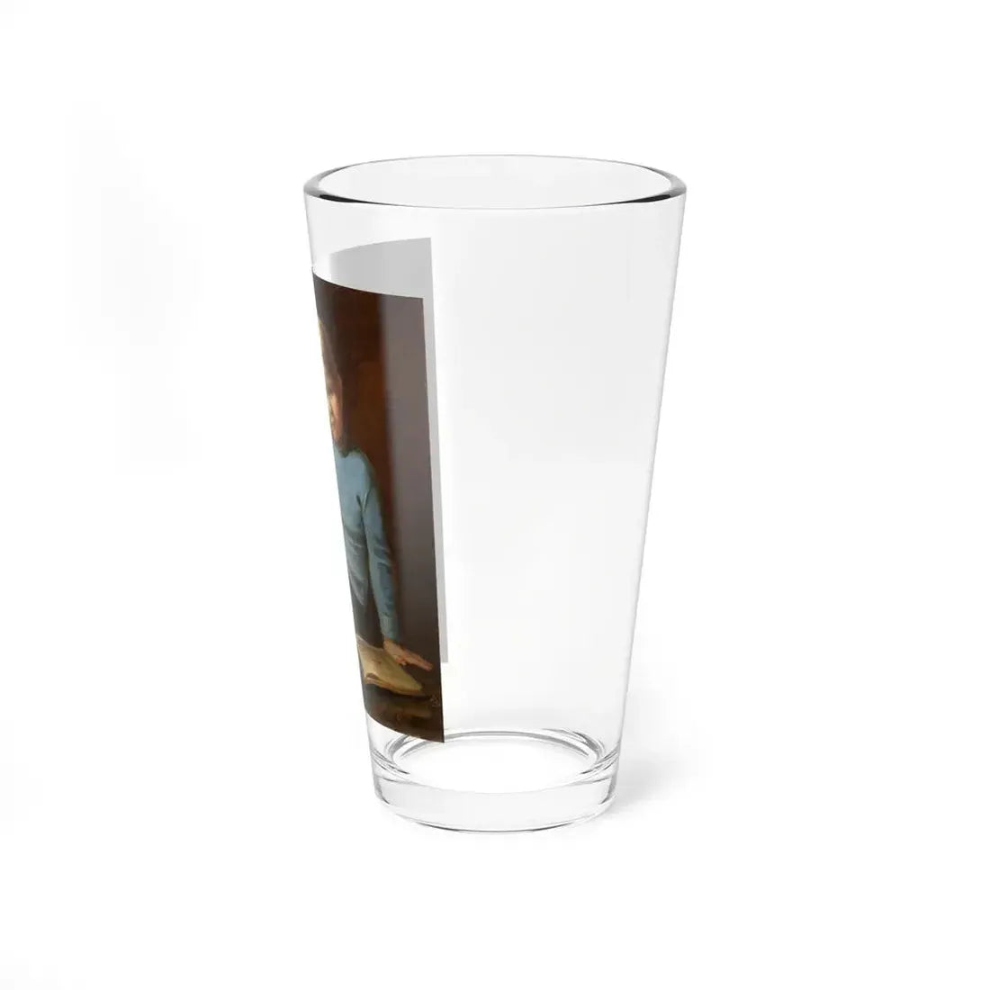Portrait of a Boy in Blue (William C. Hamilton) (Magazine Illustration) Pint Glass 16oz - Go Mug Yourself