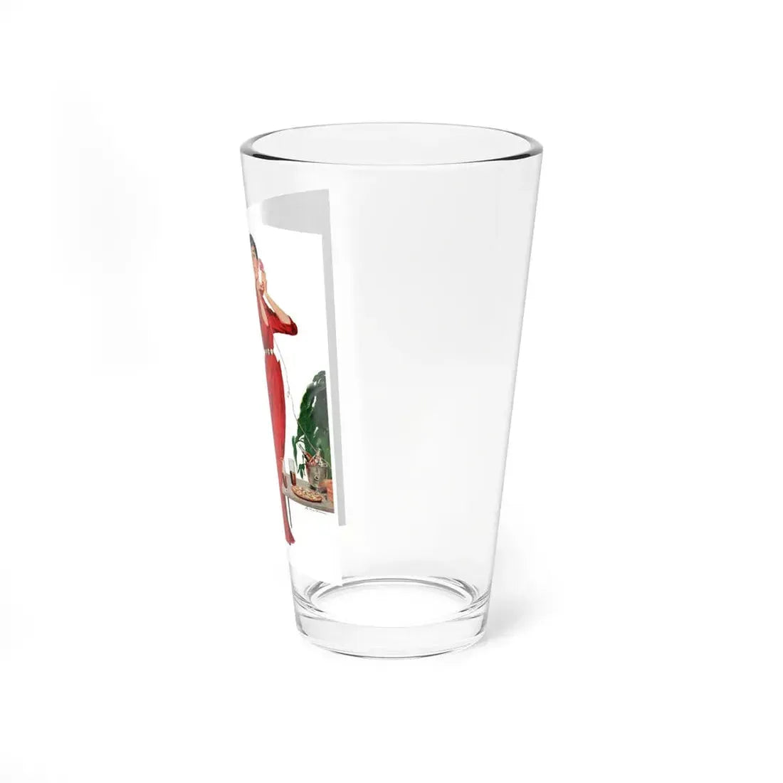 Portrait of a Darling, Pepsi ad, This Week March 7, 1954 (Magazine Illustration) Pint Glass 16oz - Go Mug Yourself
