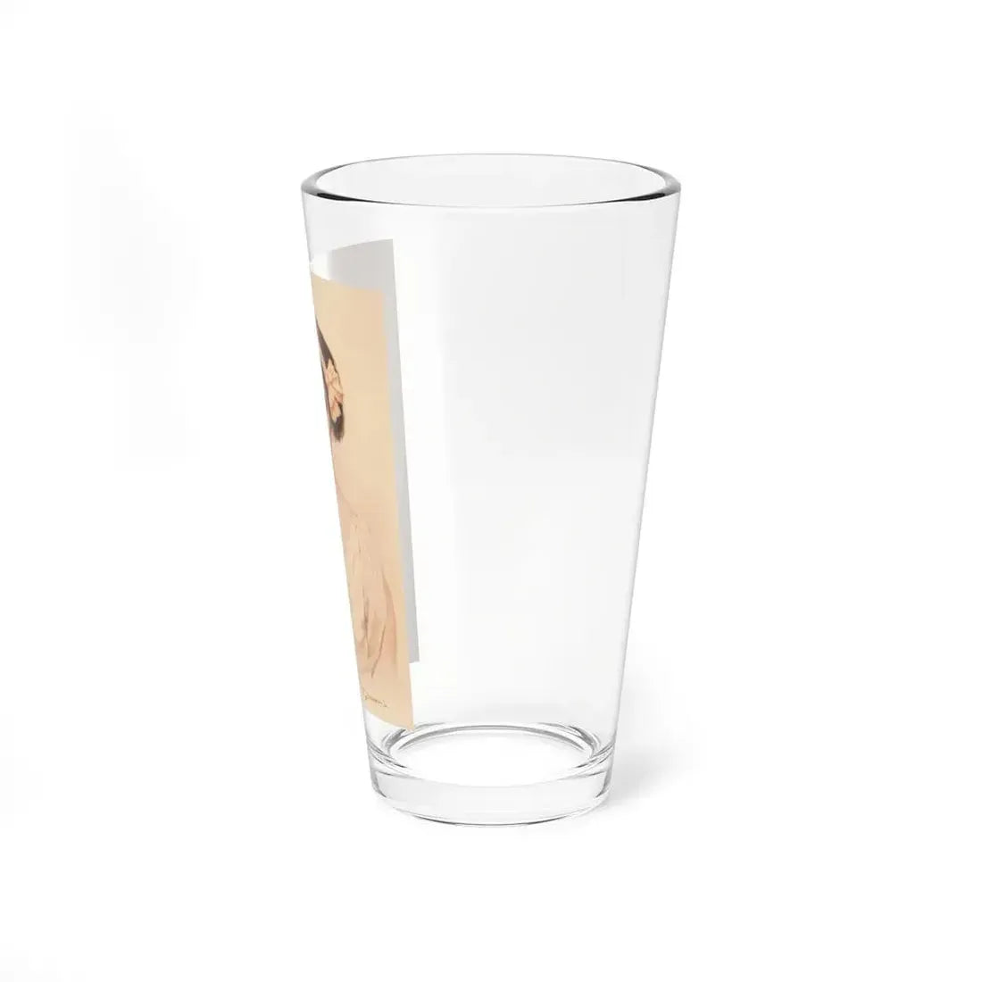 Portrait of a Young Woman, 1910 (Magazine Illustration) Pint Glass 16oz - Go Mug Yourself