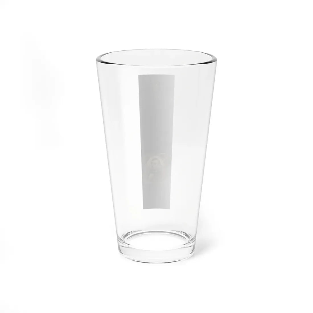 Portrait Of Abraham Lincoln Attached To Black Ribbon (U.S. Civil War) Pint Glass 16oz - Go Mug Yourself