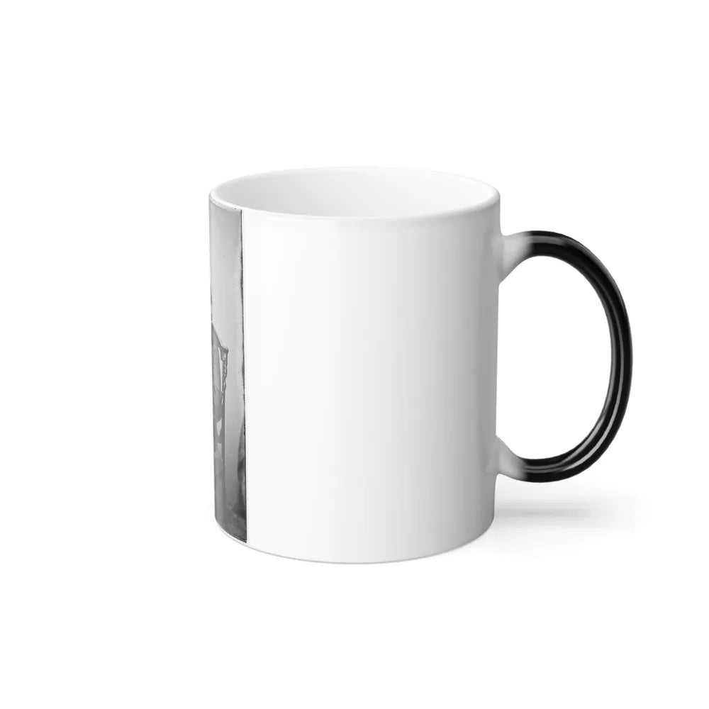 Portrait of Attorney-General Edward Bates, Officer of the United States Government (U.S. Civil War) Color Changing Coffee Mug 11oz-Go Mug Yourself