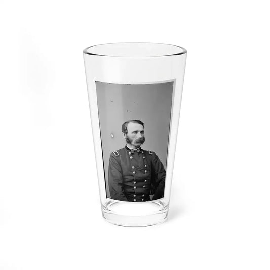 Portrait Of Brevetted Brigadier General Napoleon Bonaparte Mclauglen (1823-1887) (U.S. Civil War) Pint Glass 16oz 16oz - Go Mug Yourself