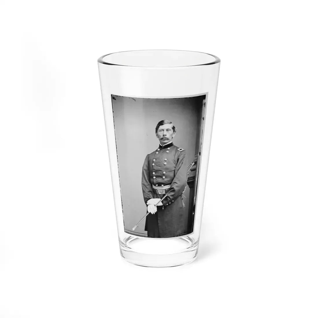 Portrait Of Brig. Gen. Henry M. Judah, Officer Of The Federal Army (U.S. Civil War) Pint Glass 16oz 16oz - Go Mug Yourself