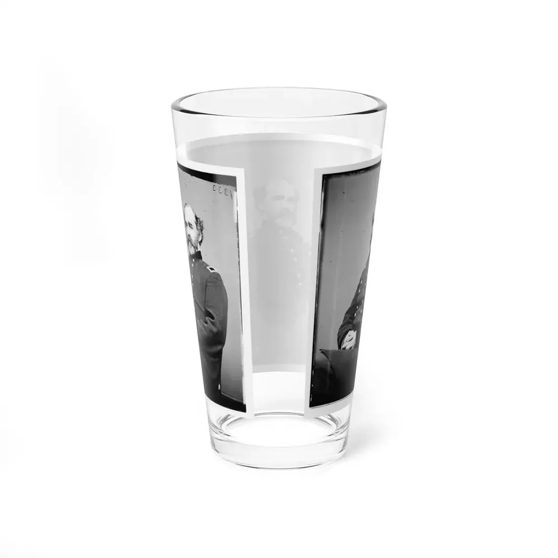 Portrait Of Brig. Gen. Montgomery C. Meigs, Quartermaster-General, Officer Of The Federal Army (Maj. Gen. From July 5, 1864) (U.S. Civil War) Pint Glass 16oz - Go Mug Yourself