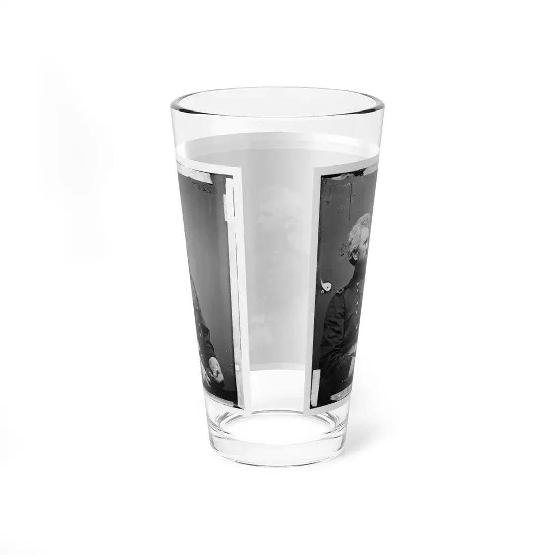 Portrait Of Brig. Gen. Robert Huston Milroy, Officer Of The Federal Army (Maj. Gen. From Nov. 29, 1862) (U.S. Civil War) Pint Glass 16oz - Go Mug Yourself