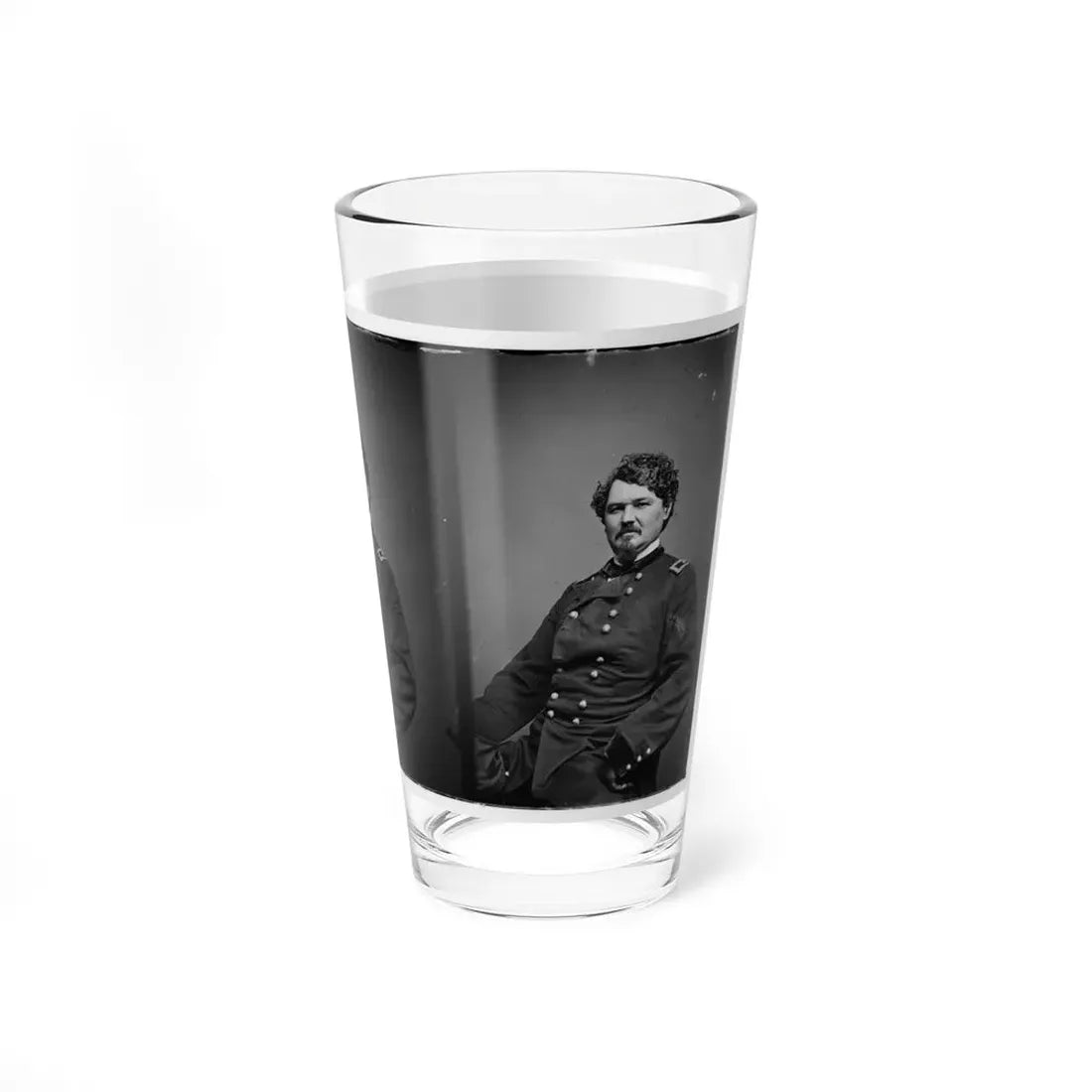 Portrait Of Brig. Gen. Samuel D. Sturgis, Officer Of The Federal Army (U.S. Civil War) Pint Glass 16oz - Go Mug Yourself