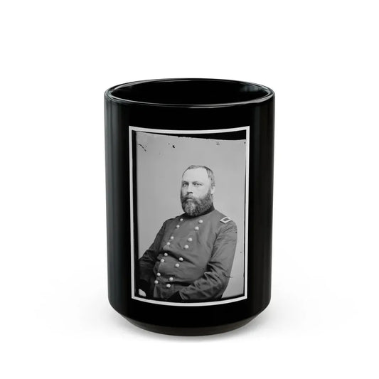 Portrait Of Brig. Gen. William A. Hammond, Surgeon-General, Officer Of The Federal Army (U.S. Civil War) Black Coffee Mug 15oz - Go Mug Yourself
