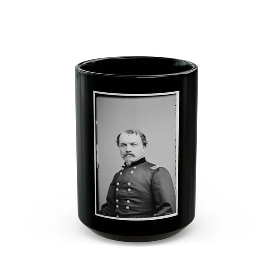 Portrait Of Brig. Gen. William W. Averell, Officer Of The Federal Army (U.S. Civil War) Black Coffee Mug 15oz - Go Mug Yourself