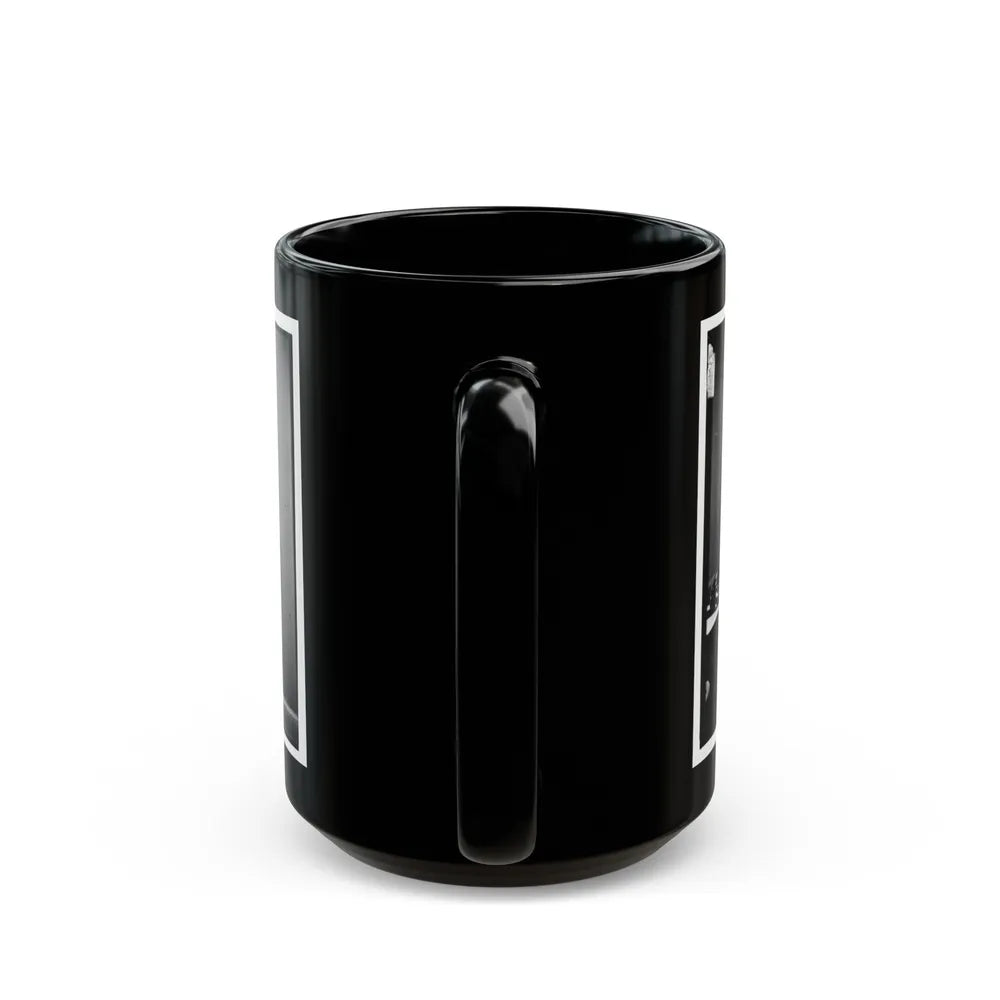 Portrait Of Brig. Gen. Abner Doubleday, Officer Of The Federal Army (Maj. Gen. From Nov. 29, 1862) (U.S. Civil War) Black Coffee Mug-Go Mug Yourself