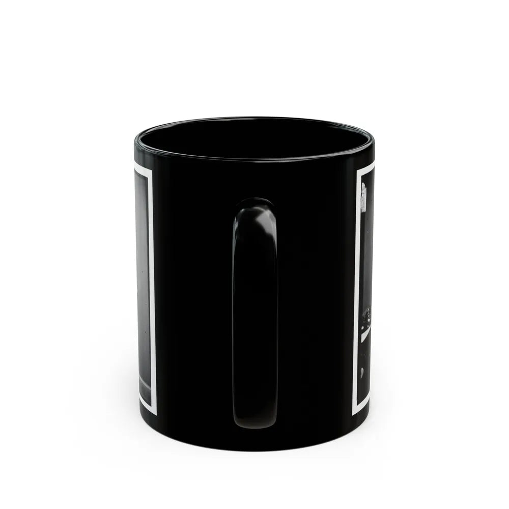 Portrait Of Brig. Gen. Abner Doubleday, Officer Of The Federal Army (Maj. Gen. From Nov. 29, 1862) (U.S. Civil War) Black Coffee Mug-Go Mug Yourself