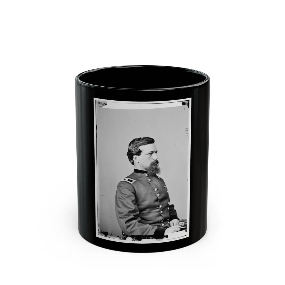 Portrait Of Brig. Gen. Alexander S. Webb, Officer Of The Federal Army (Maj. Gen. From Aug. 1, 1864) (U.S. Civil War) Black Coffee Mug-11oz-Go Mug Yourself