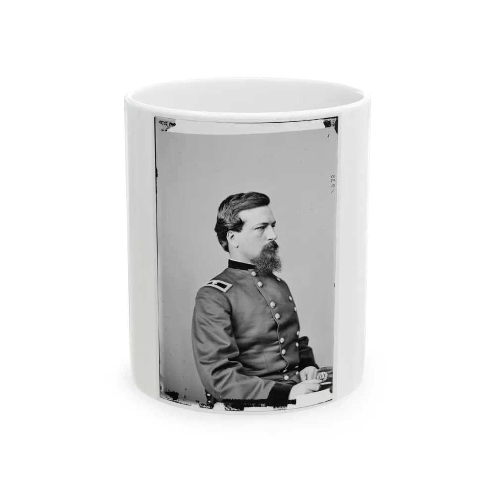 Portrait Of Brig. Gen. Alexander S. Webb, Officer Of The Federal Army (Maj. Gen. From Aug. 1, 1864) (U.S. Civil War) White Coffee Mug-11oz-Go Mug Yourself