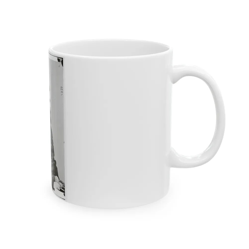 Portrait Of Brig. Gen. Alexander S. Webb, Officer Of The Federal Army (Maj. Gen. From Aug. 1, 1864) (U.S. Civil War) White Coffee Mug-Go Mug Yourself