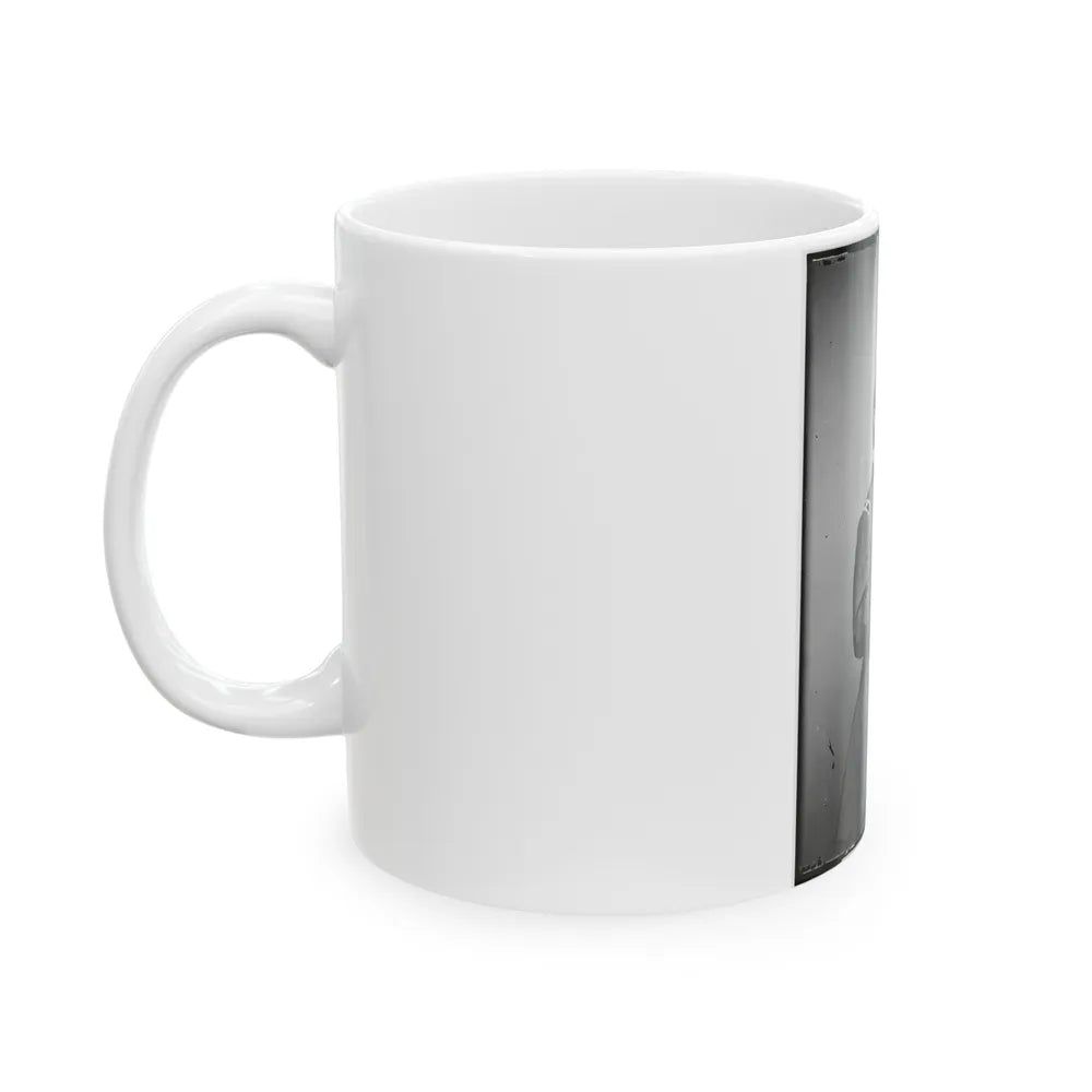 Portrait Of Brig. Gen. Andrew A. Humphreys, Officer Of The Federal Army (Maj. Gen. From July 8, 1863) (U.S. Civil War) White Coffee Mug-Go Mug Yourself