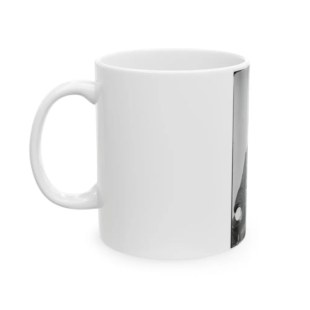 Portrait Of Brig. Gen. (As Of Mar. 7, 1865) George M. Love, Officer Of The Federal Army (U.S. Civil War) White Coffee Mug-Go Mug Yourself