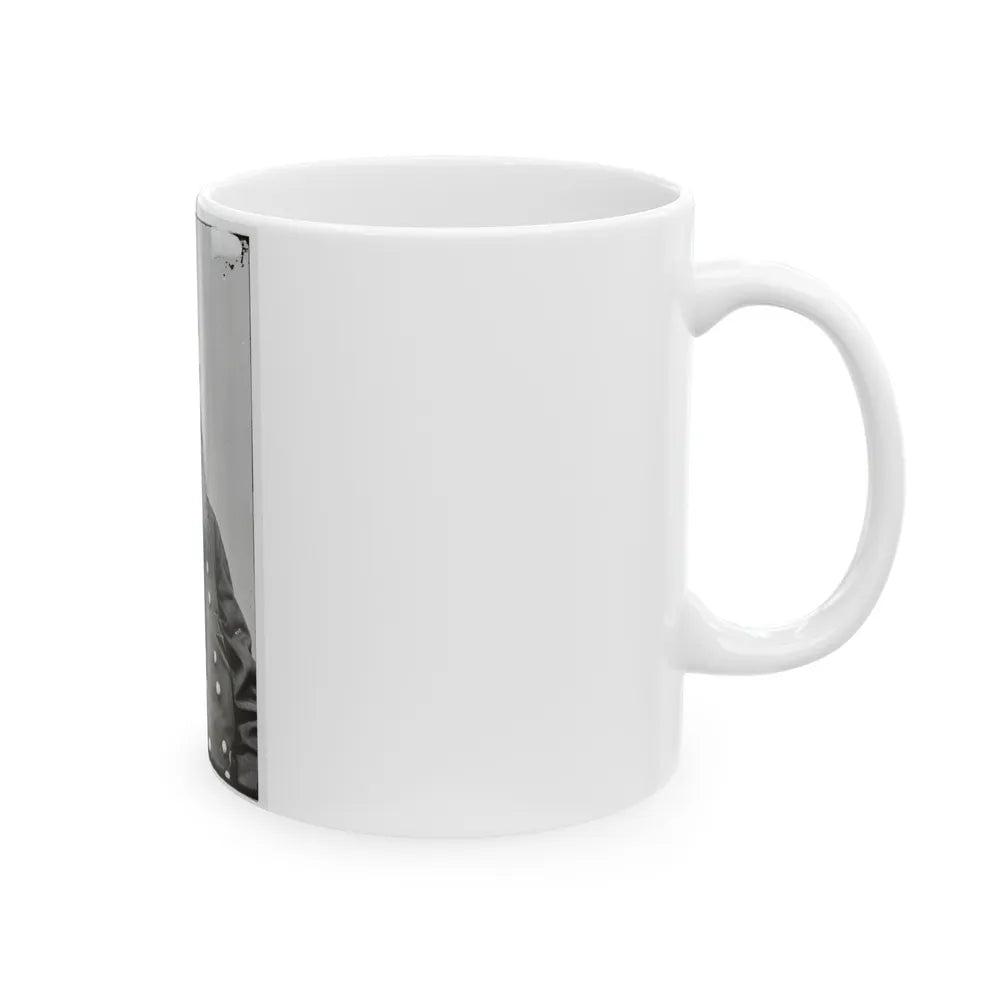 Portrait Of Brig. Gen. David Mcm. Gregg, Officer Of The Federal Army, (Maj. Gen. From Aug. 1, 1864) (U.S. Civil War) White Coffee Mug-Go Mug Yourself